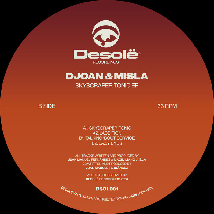 Pochette de Skyscraper Tonic EP par Desolë Recordings