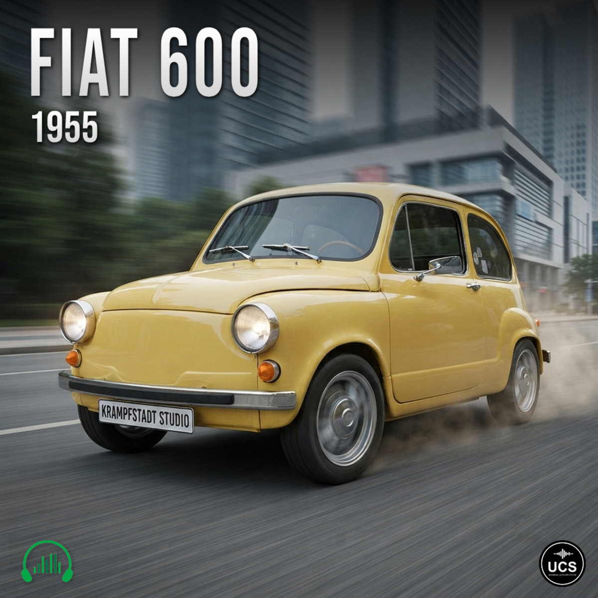 Fiat 600 1955 city car