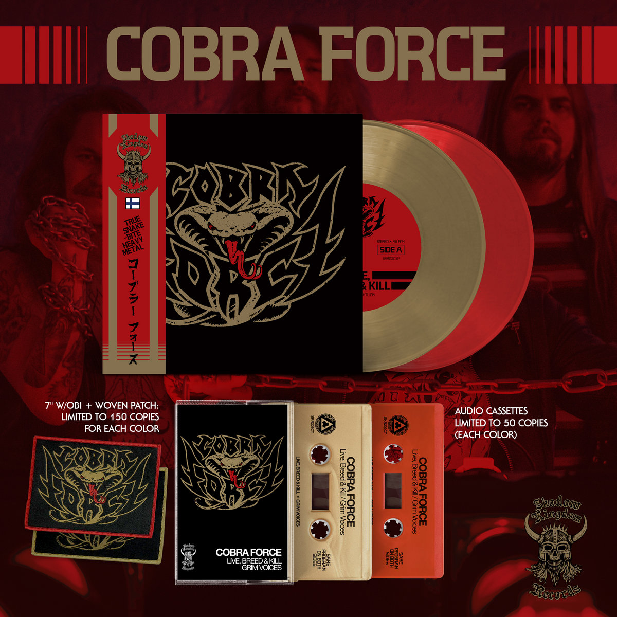 punkレコード4枚セット/EP 7インチ/COBRA Cobra Force | COBRA FORCE