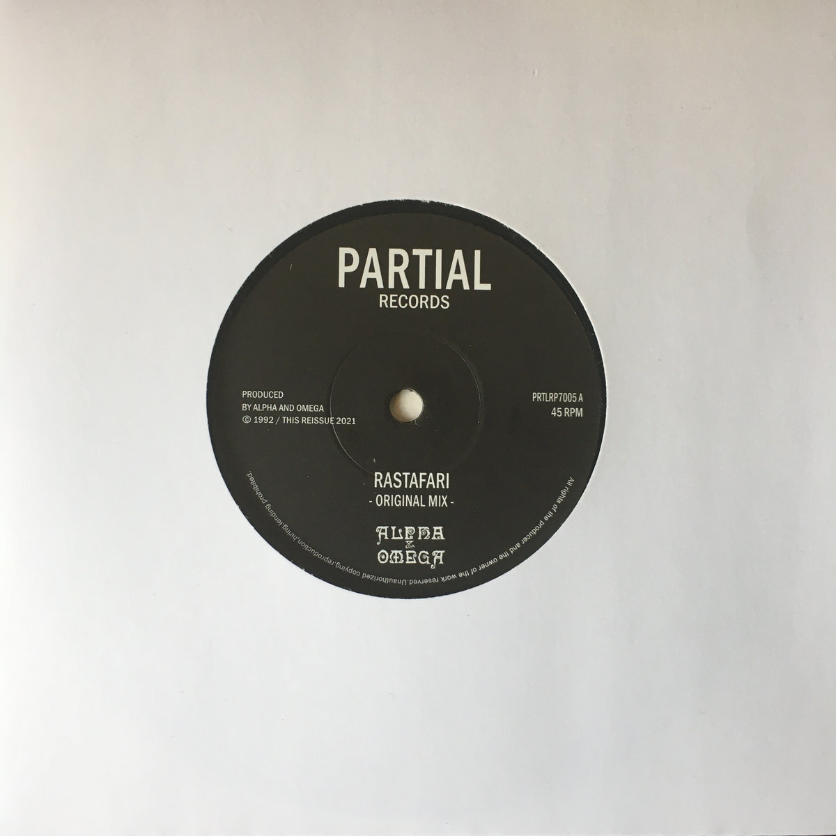 10” Alpha &amp; Omega Rastafari / Words Of Thy Mouth AO1002 Alpha &amp; Omega UK Vinyl /00200 Alpha And Omega – Rastafari / Words Of Thy Mouth – Vinyl (10