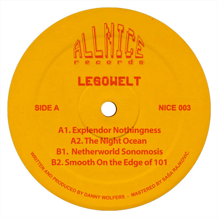 Netherworld Sonomosis EP | Legowelt | All Nice Records