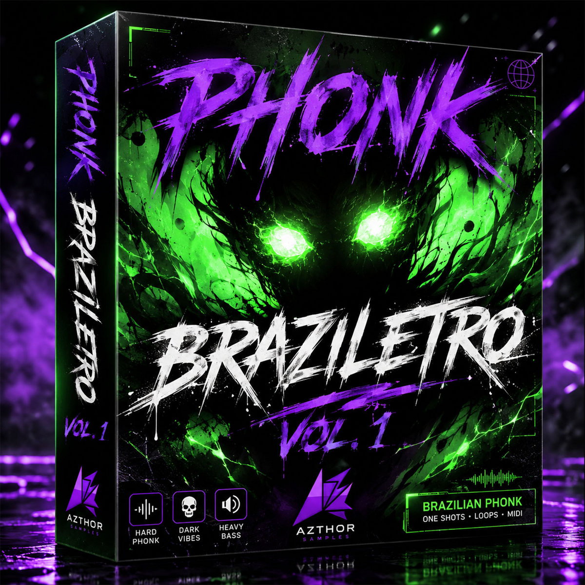 Brazilian Phonk & Funk Sample Pack vol. 1 | AZTHOR SAMPLES