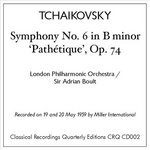 CRQ002: Tchaikovsky: Symphony No. 6: Boult (1959)