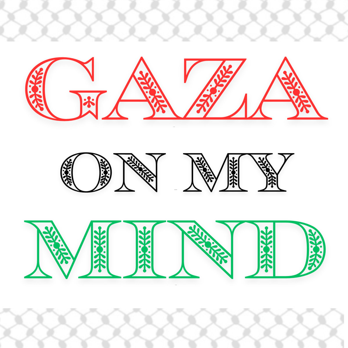 Gaza on my Mind - Farah Siraj & Friends