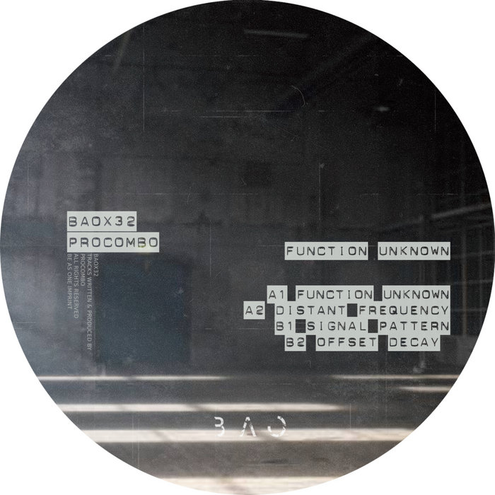 Pochette de Function Unknown par Procombo