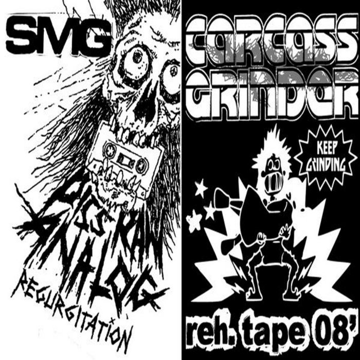 SMG/CARCASS GRINDER Split Tape | REV10CS16 | Revulsion Records