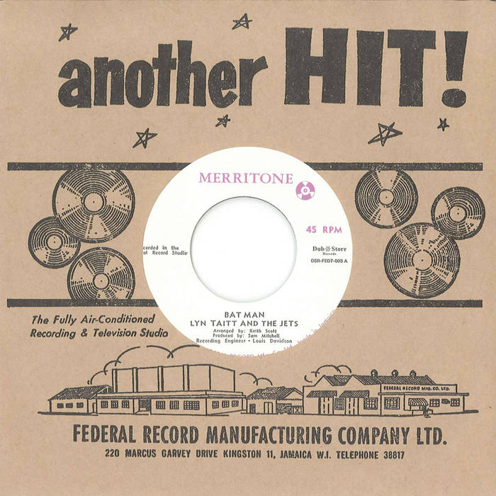 Lynn Taitt and The Jets - Bat Man / The Joker | Dub Store Records