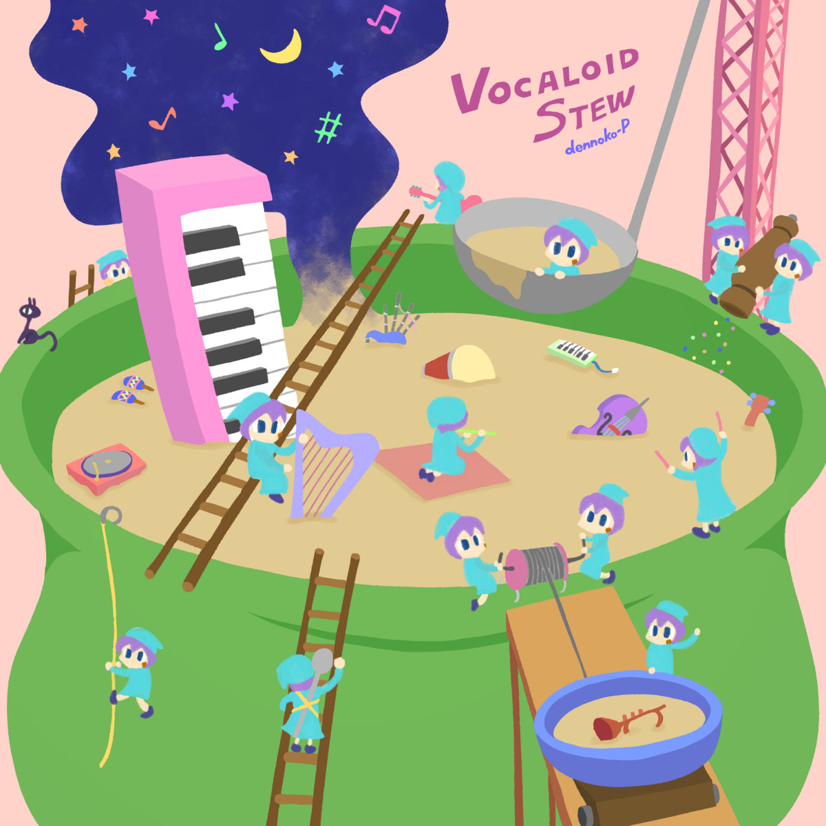 DENSHI ONGAKU 大丈夫P キョトンP ボーカロイド 同人 CD DENSHI ONGAKU - MikuDB