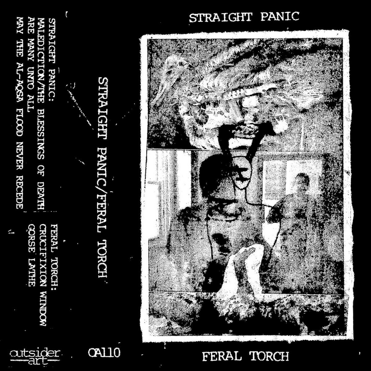 split with STRAIGHT PANIC cover