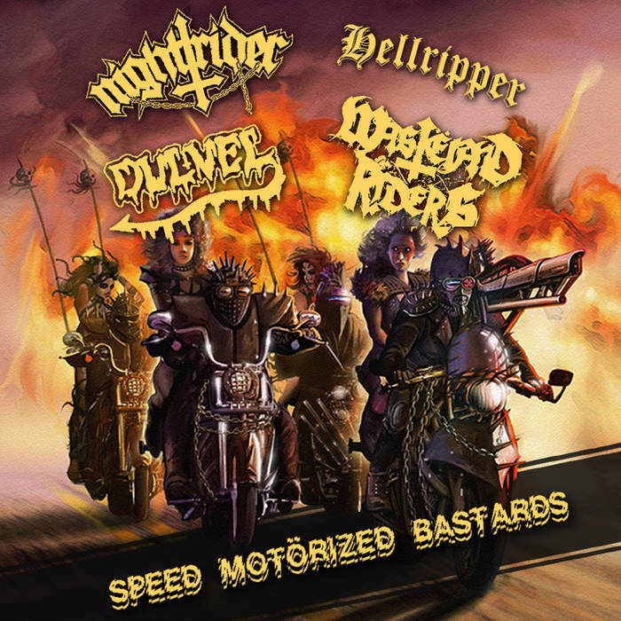 Speed Motörized Bastards Split | Hellripper