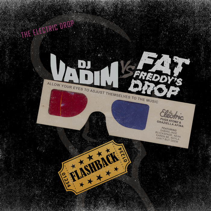 Pochette de flashback re release par dj vadim vs fat freddys drop