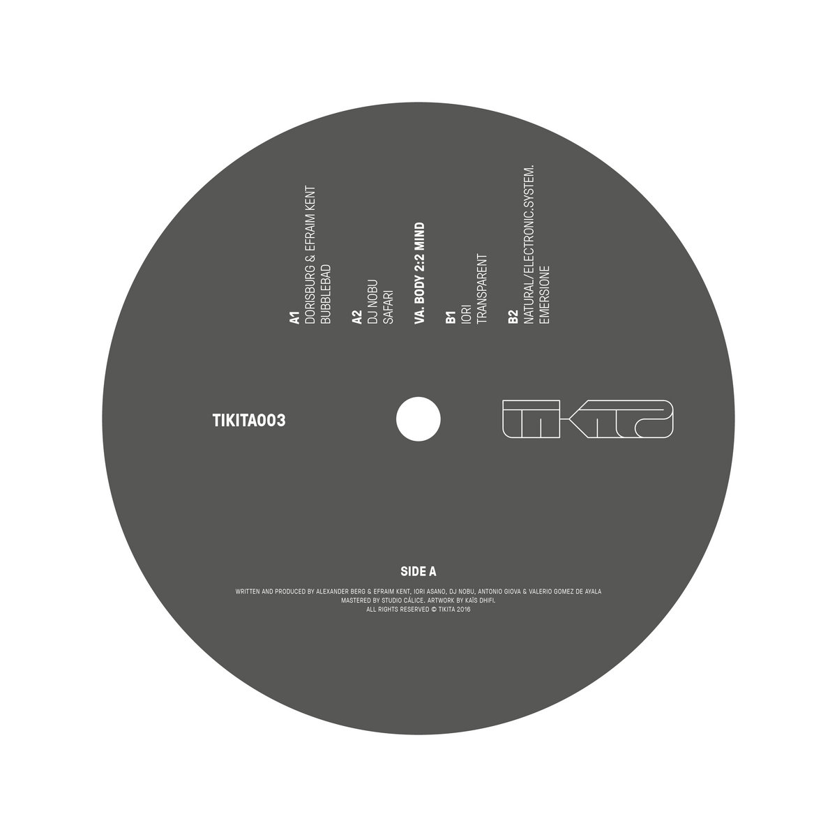 Body 2:2 Mind | Dorisburg, Efraim kent, DJ Nobu, IORI