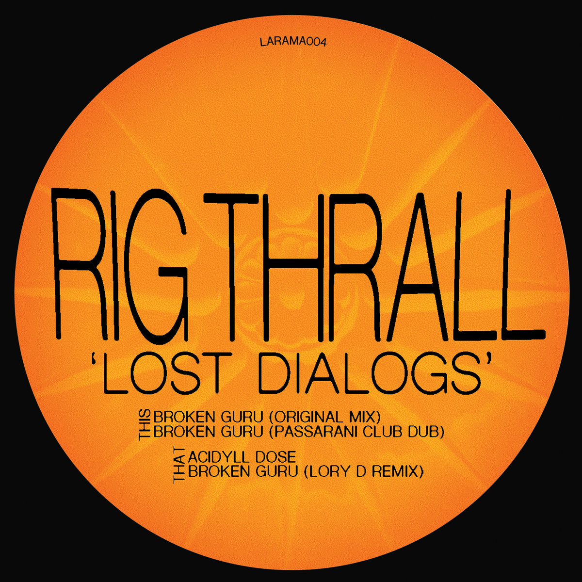 洋楽 Tha Reella / Unreleased Lost Dialogs | Rig Thrall | La Rama Records