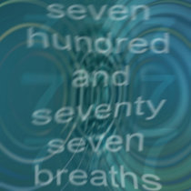 seven hundred and seventy seven breaths cover art