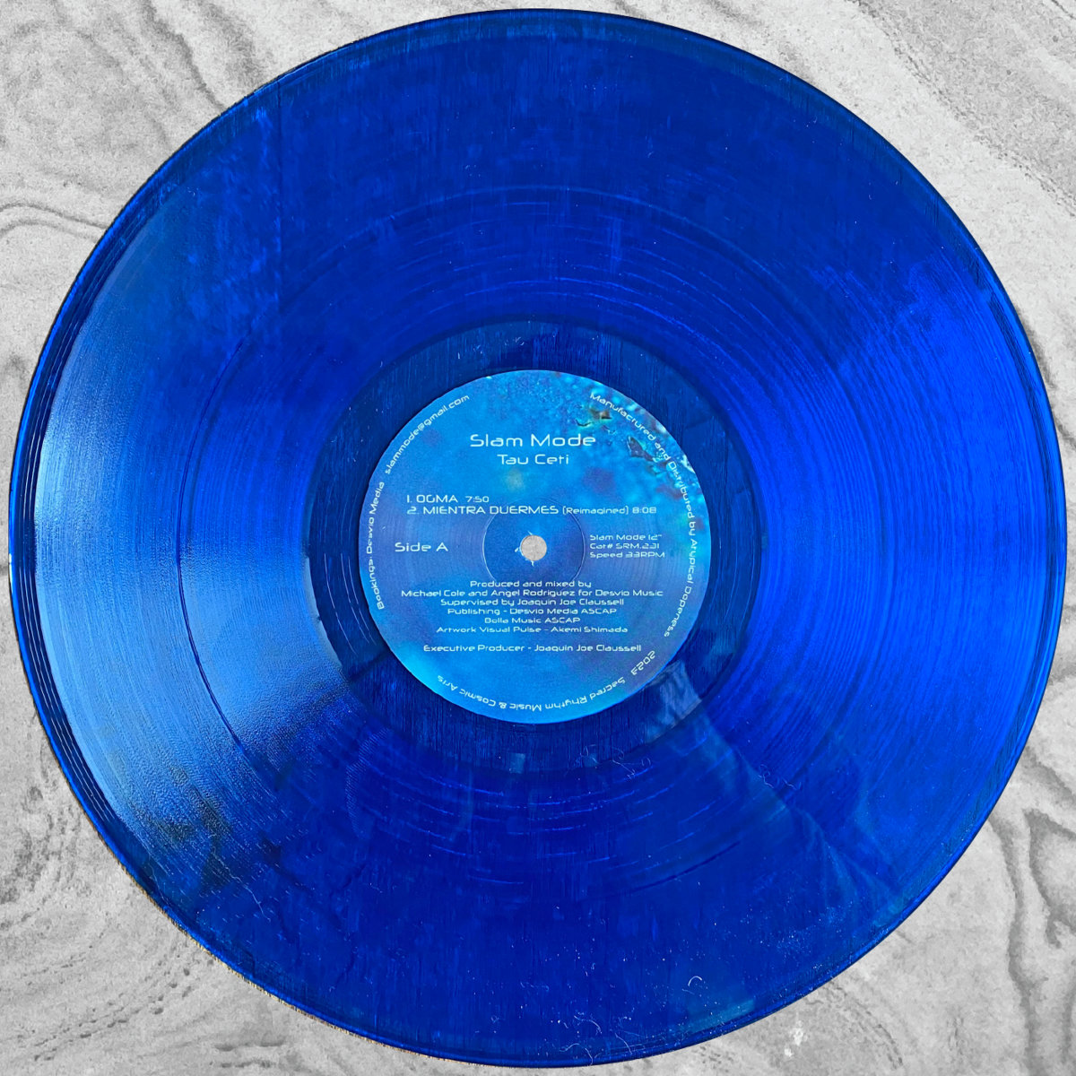 Available Now: TAU CETI BY SLAM MODE. A VERY SPECIAL LIMITED BLUE