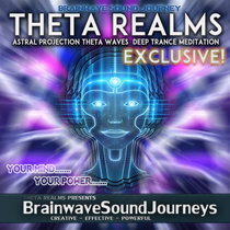 Astral Projection Theta Waves | Deep Trance Meditation | THETA REALMS MUSIC + Deep Binaural Beats cover art