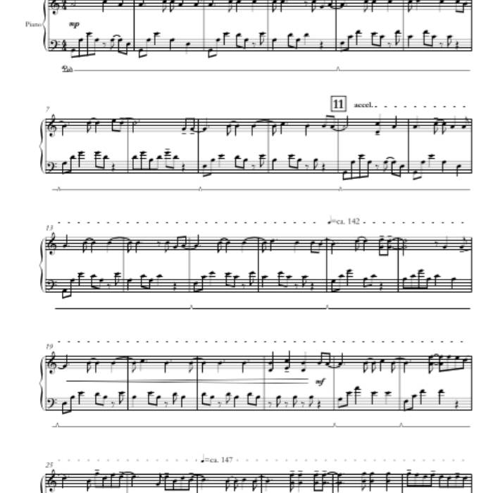 Woods of Chaos Sheet Music