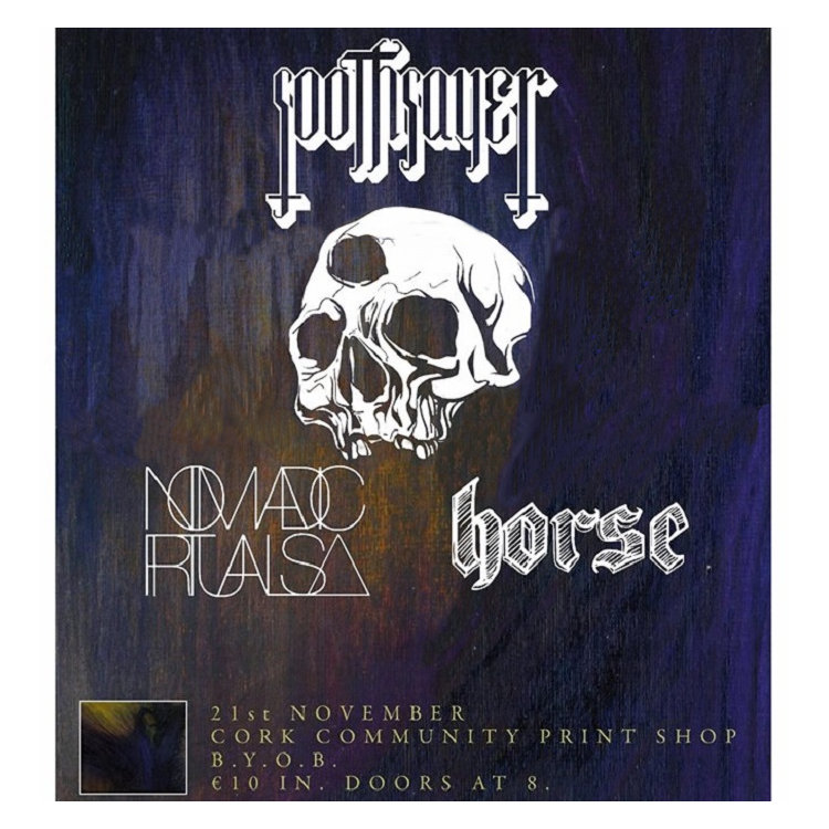 SOOTHSAYER / NOMADIC RITUALS / HORSE - Live @ The CCPS (17/07/2015) cover