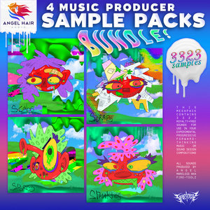 SCaBS, SCRaPS, SPoReS, & SPRiNKLeS (sample pack demos) cover