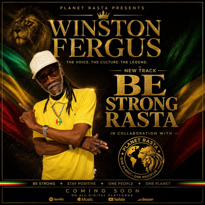 Winston Rasta BE STRONG RASTA | Winston Fergus