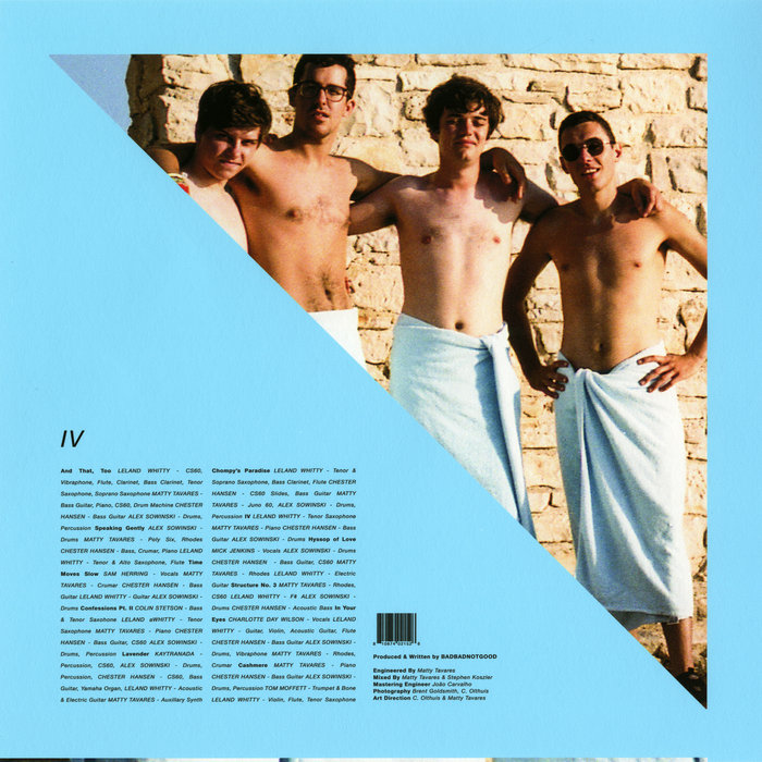 Resultado de imagen para BadBadNotGood - IV