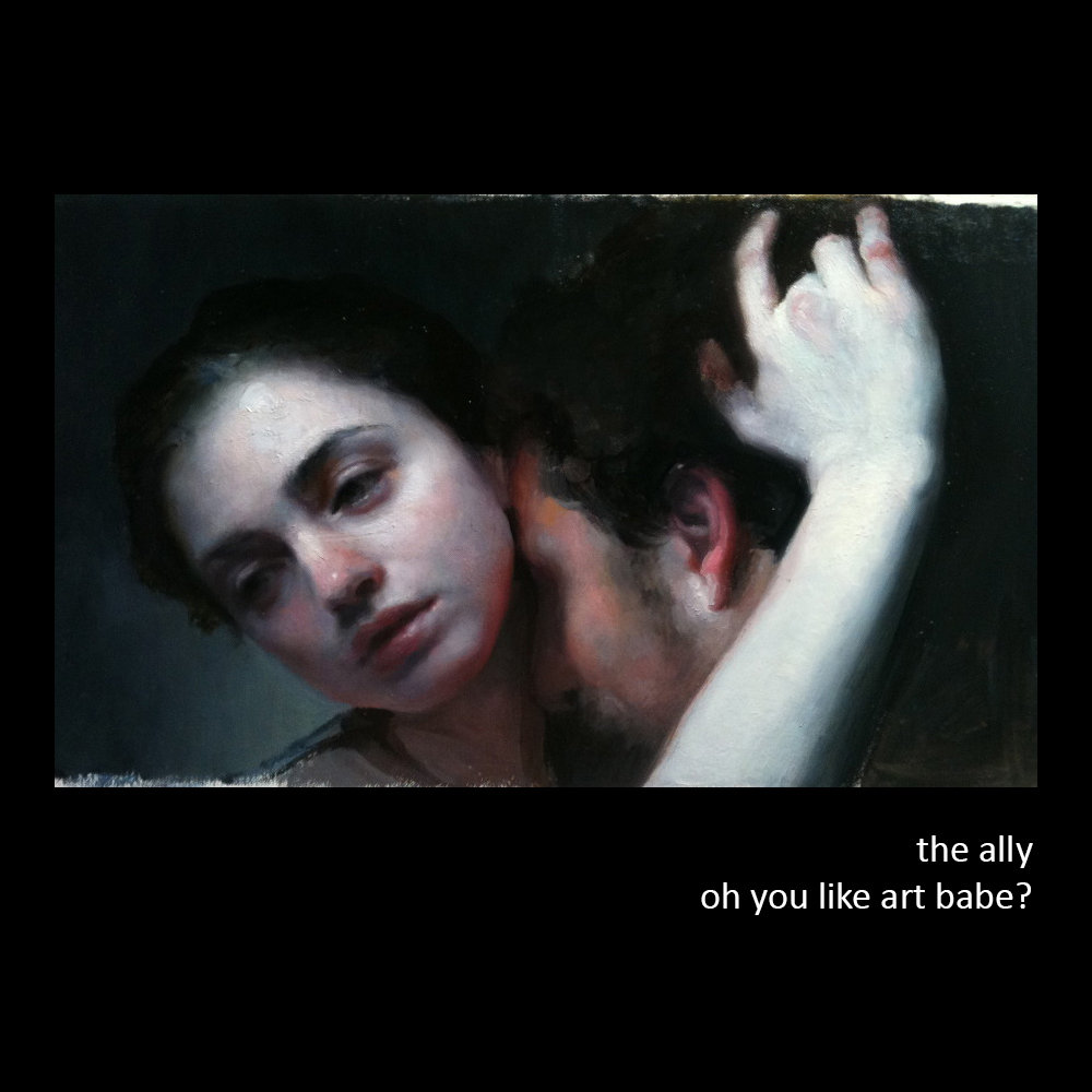oh you like art babe? cover