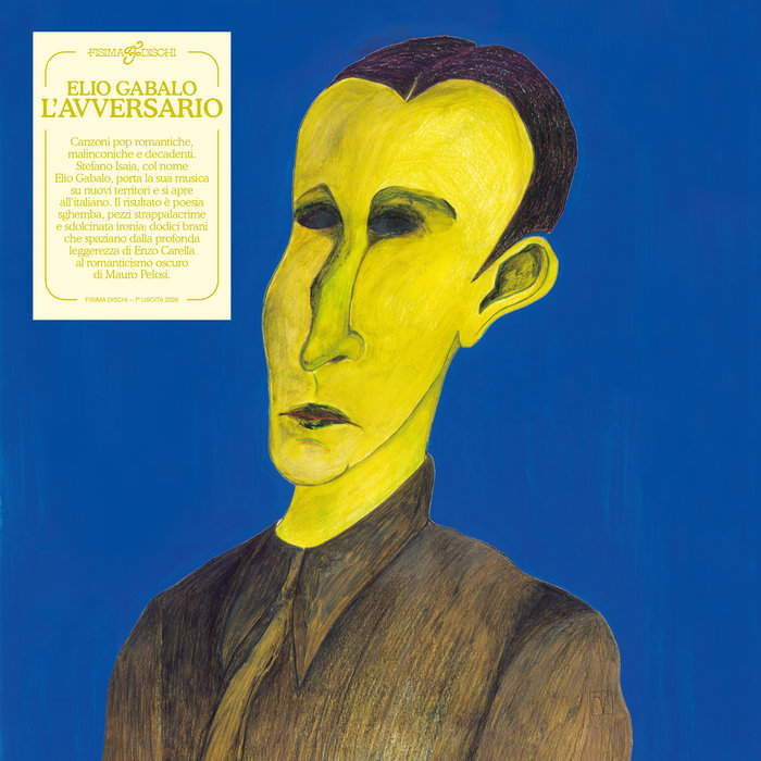 Pochette de L'Avversario par Elio Gabalo