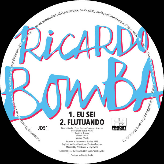 Ricardo Bomba / Eu Sei b/w Flutuando Ricardo Bomba / Eu Sei b/w Flutuando