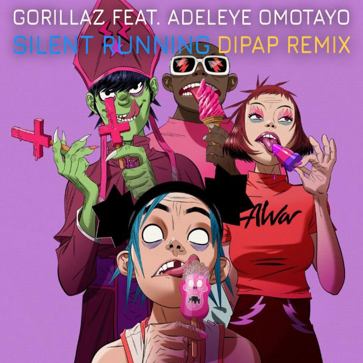 lyrics gorillaz silent running ft adeleye omotayo official video gorillaz
