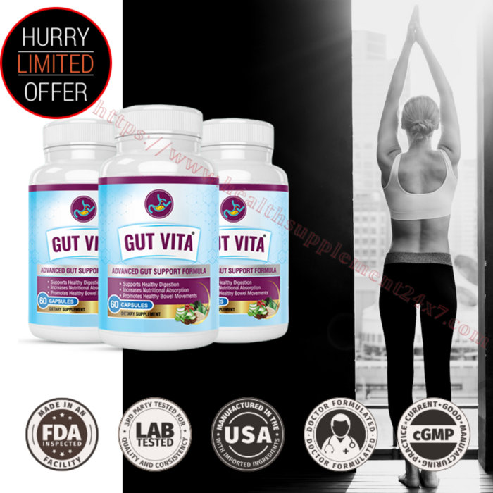 Gut Vita {Probiotic Formula} Proven To Support And Detoxify Digestive