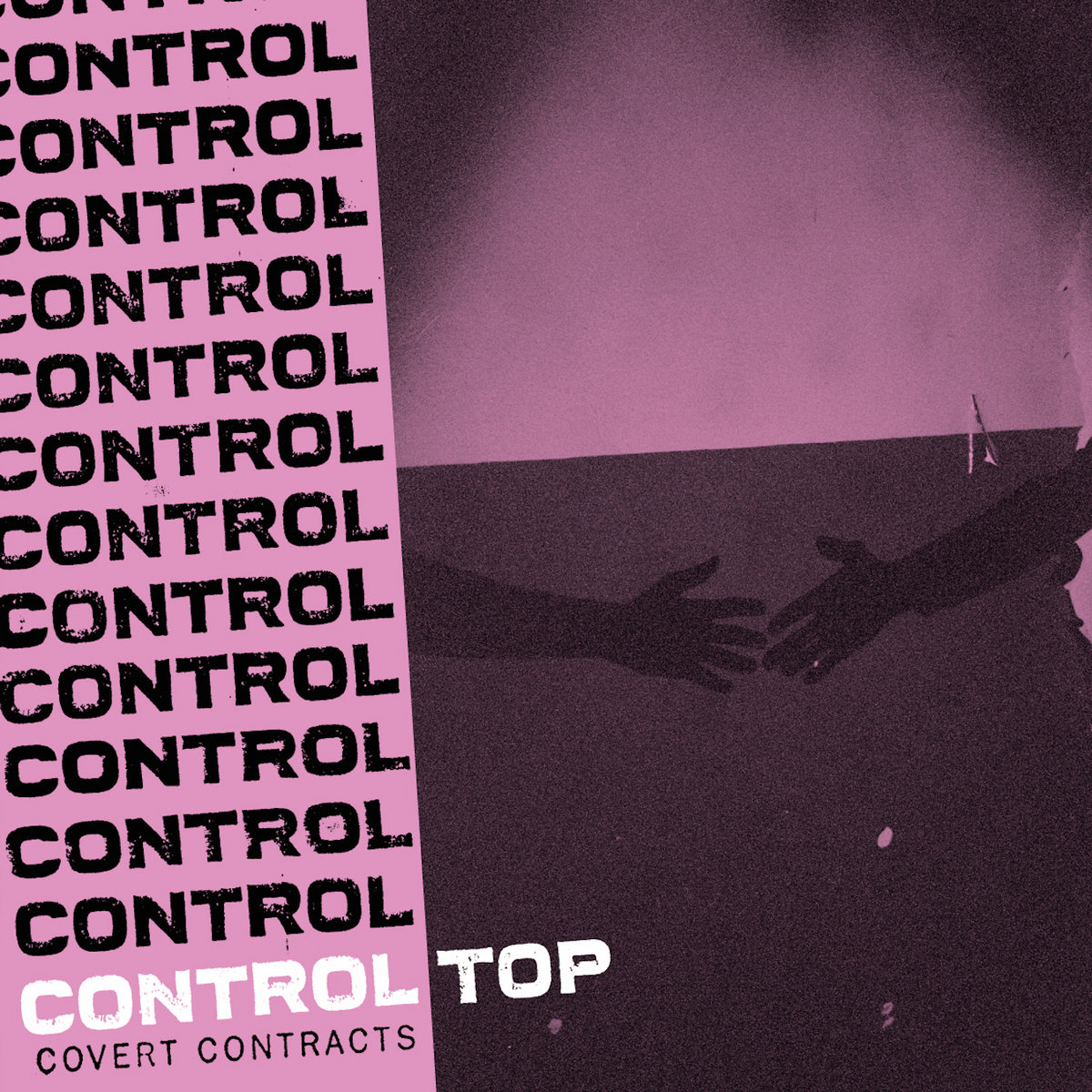 Cover for Control Top's LP Covert Contracts
