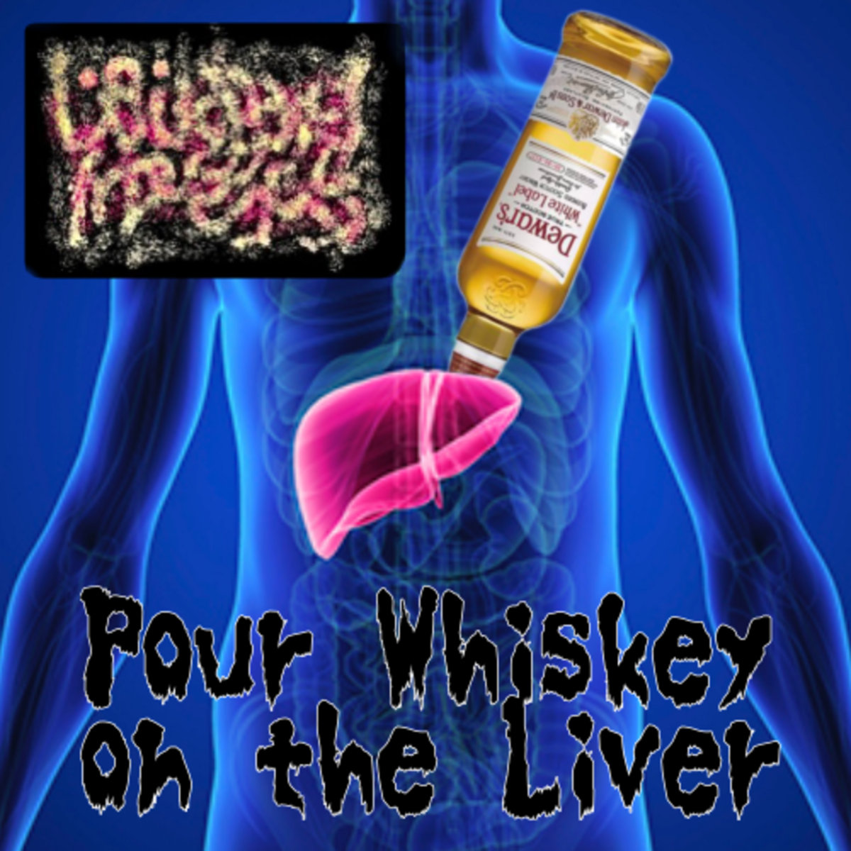 Pour Whiskey on the Liver LIQUID BOWEL MOVEMENTS WHITEPOWDER
