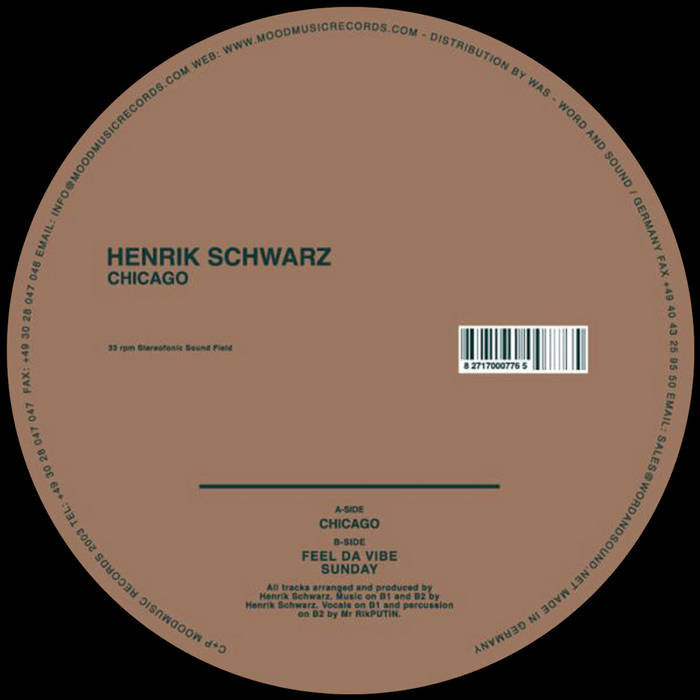 洋楽 HOUSE MASTERS:HENRIK SCHWARZ Chicago | Henrik Schwarz | Moodmusic Records