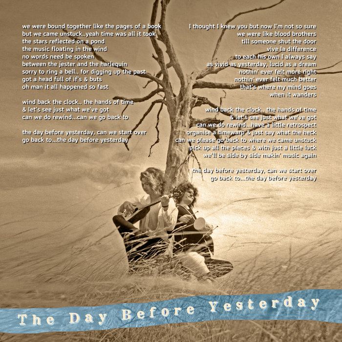 the DAY before YESTERDAY | PHIL JUDD | Phil Judd
