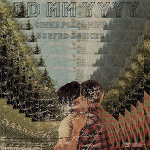 Beak> / DD/MM/YYYY split LP (2011) cover
