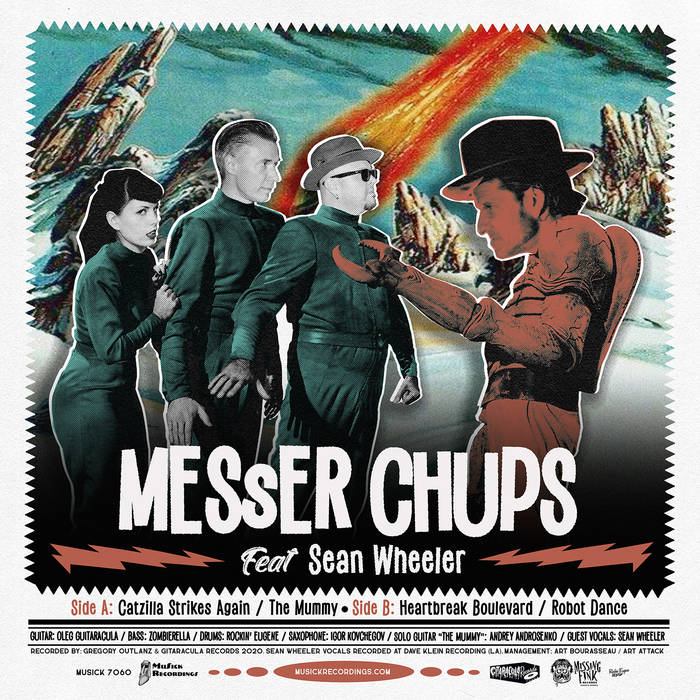 SINGLE-the Curse of Catzilla | Messer chups feat Sean