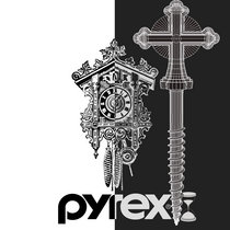 Pyrex Hourglass cover art