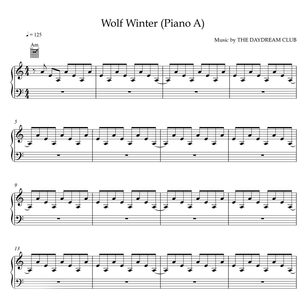 Death And All His Friends sheet music for voice, piano or guitar v2