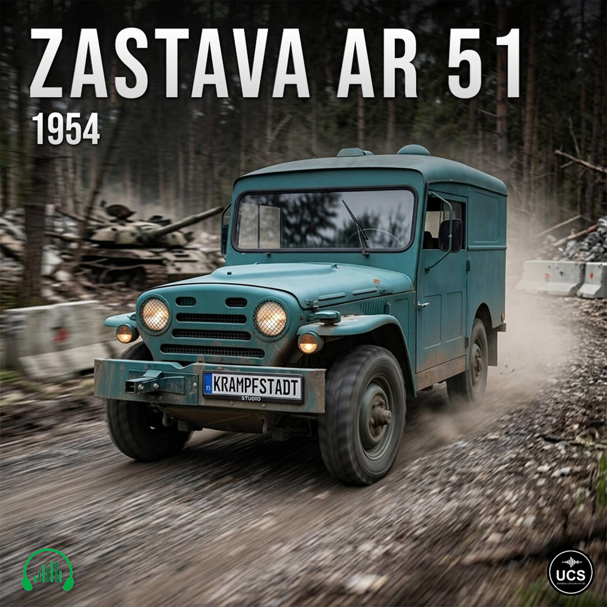 Zastava AR-51 1954 military off-road LUV light utility vehicle