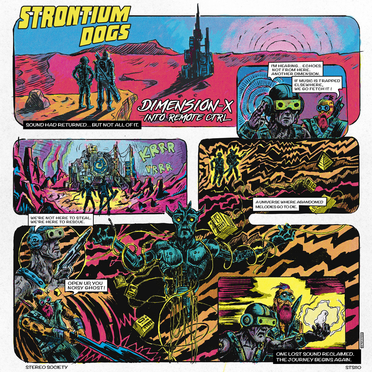 Dimension-X into Remote Ctrl | Strontium Dogs | Stereo Society
