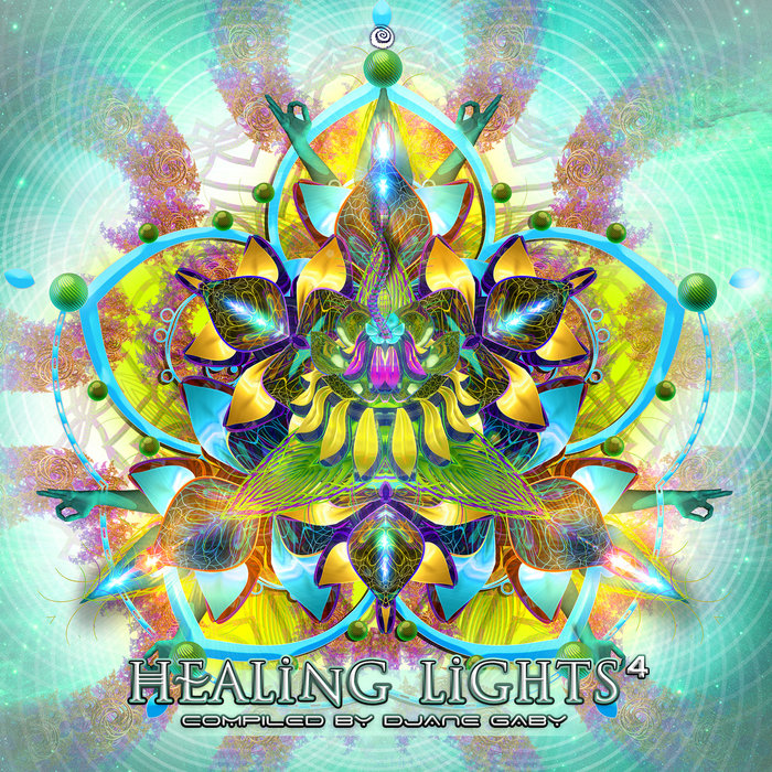 Healing Lights 4 by DJane Gaby [SPITCD043] (Spiral Trax) | Spiral Trax