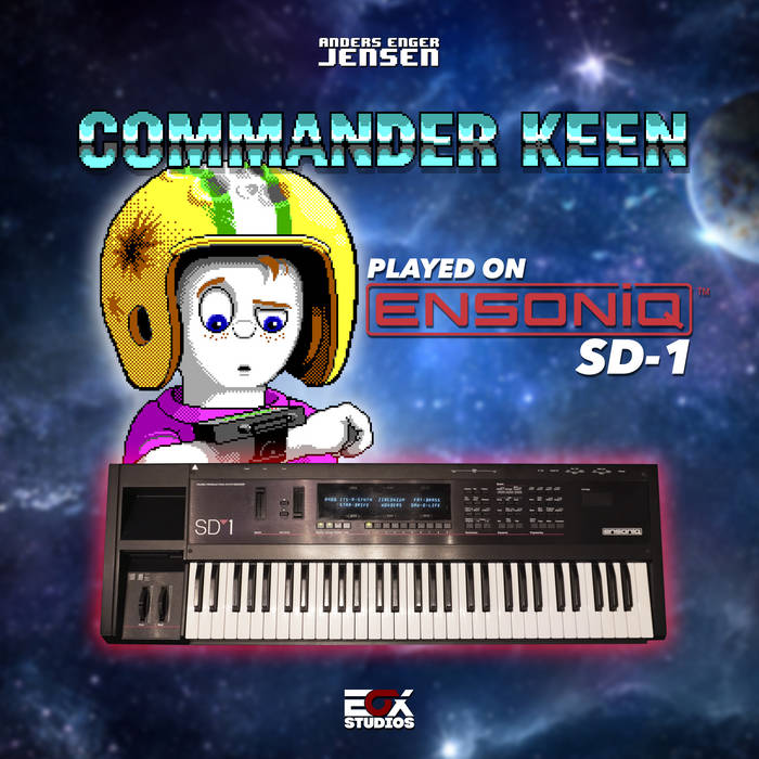 Commander Keen played on Ensoniq SD-1 | Anders Enger Jensen