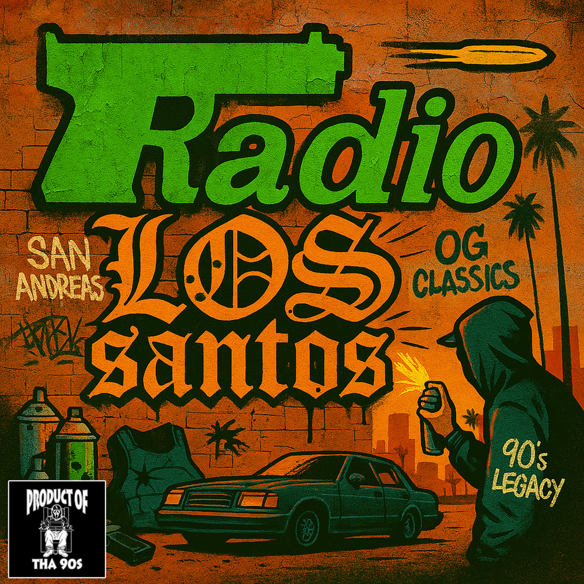 GTA San Andreas Unused Theme Instrumental | Product Of Tha 90s