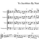 Ye Jacobites By Name - Harmony Sheet Music for Strings
