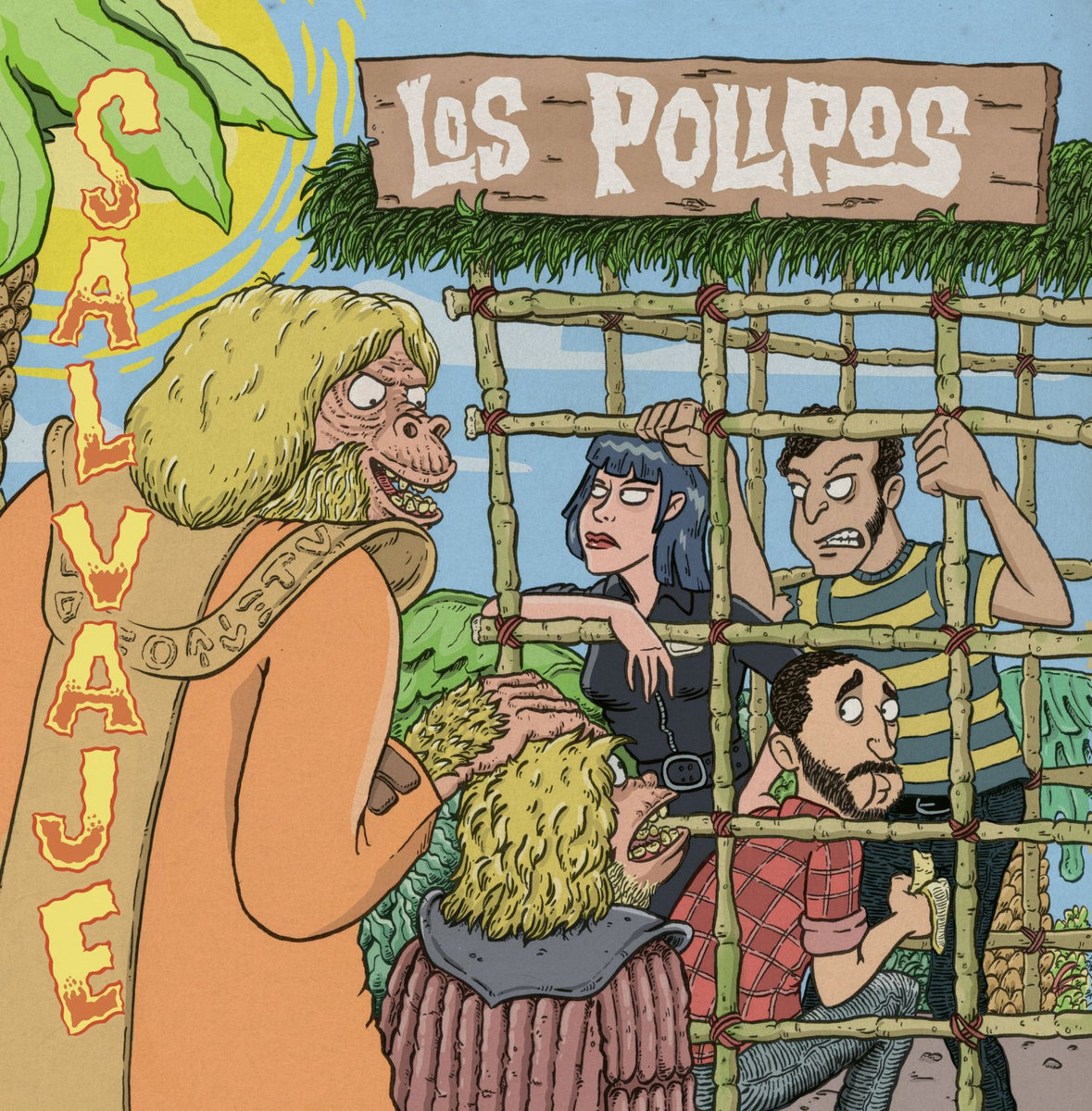 Los Polipos - Salvaje EP (FUN-7096)