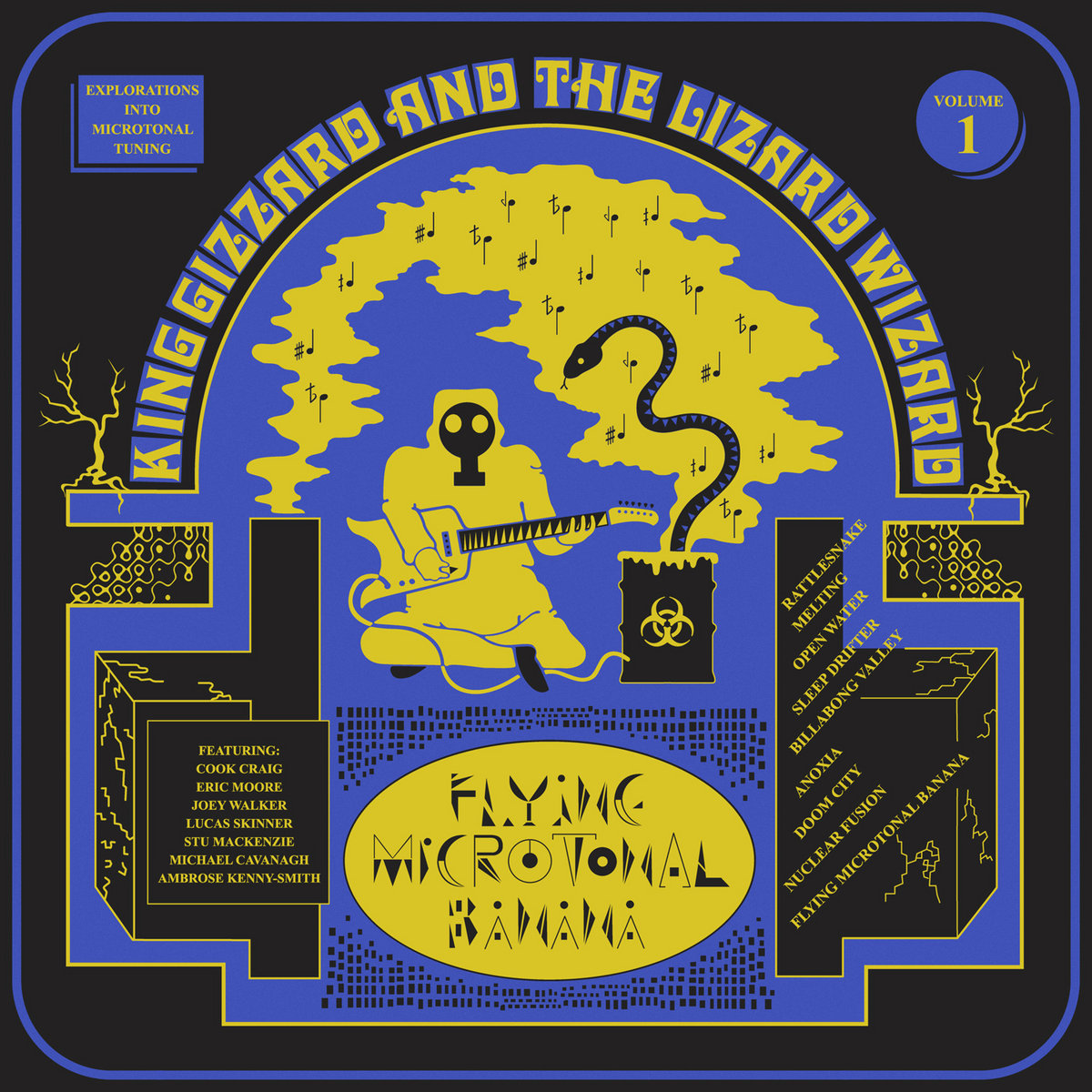 Image result for album art King Gizzard & the Lizard Wizard: Flying Microtonal Banana