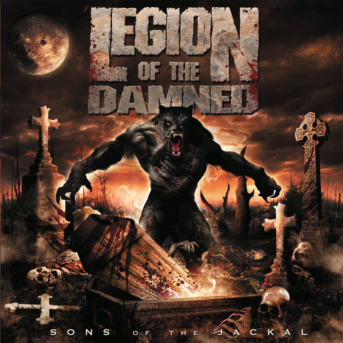 【ラプンツェル様用】LEGION OF THE DAMNED / Malevol Sons Of The Jackal | Legion Of The Damned