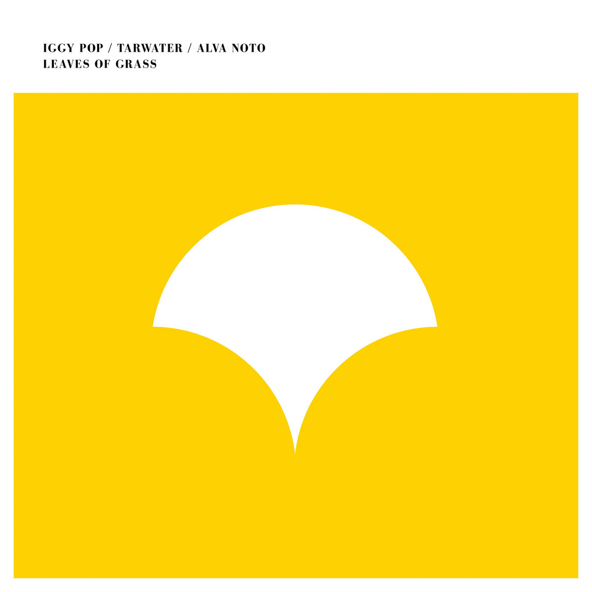 Iggy Pop　Alva Noto/Leaves Of Grass Leaves Of Grass | Iggy Pop / Tarwater / Alva Noto | Morr Music