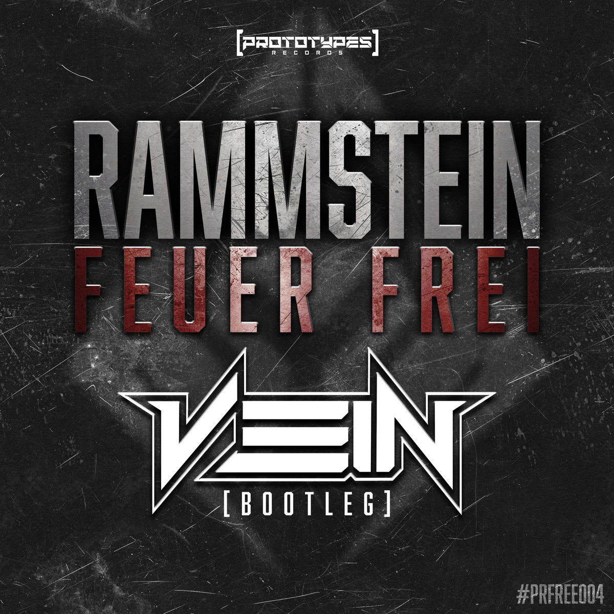 Support Plaque Immatriculation Rammstein Feuer Frei! - Produit Officiel Du Groupe
