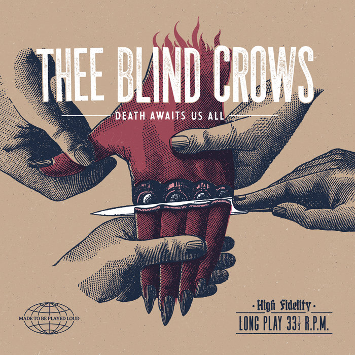 FOLC104 THEE BLIND CROWS "Death Awaits Us All" | FOLC RECORDS